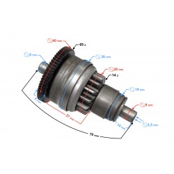 Huragan Scooter Flywheel Flywheel