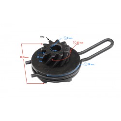 Kick Start Gear for scooter 4T 50cc O8