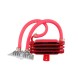 Red Oil cooler for moped