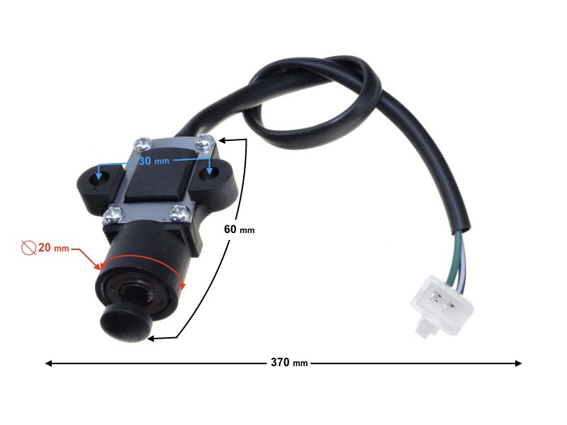 Kickstand sensor for B-Max scooter