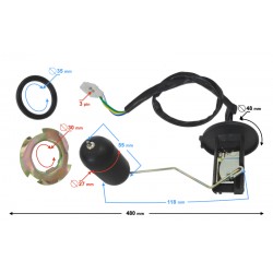Fuel level sensor Scalpel 50
