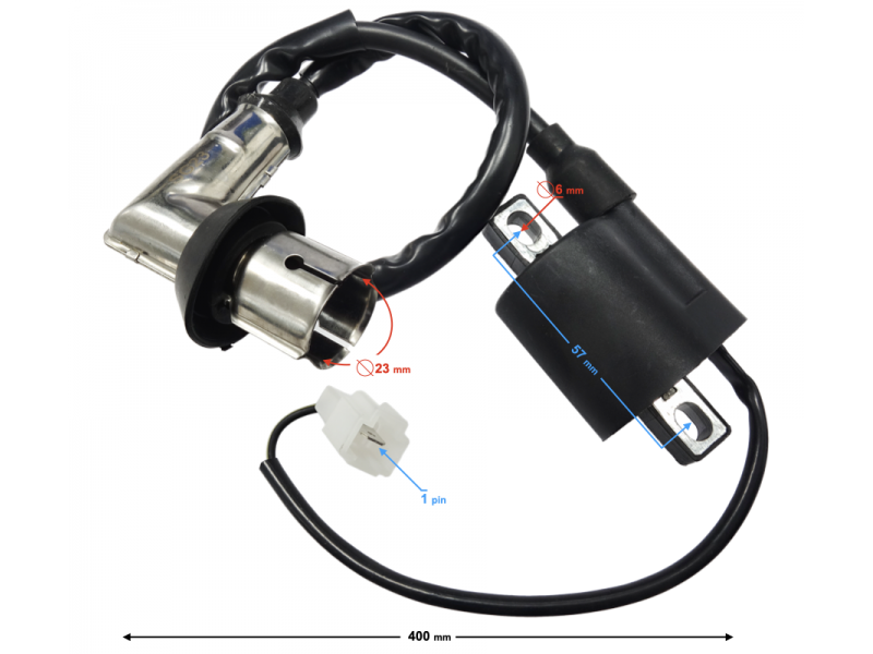 HV coil for the Firefox scooter