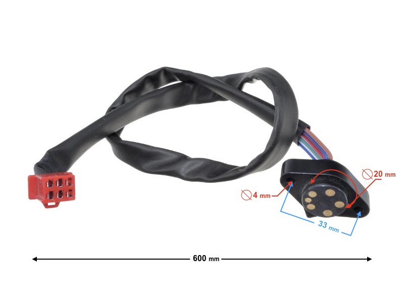Gearshift sensor for motorcycle TZ 125