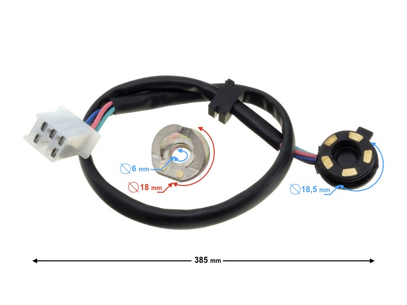 Gearshift sensor for Ranger Classic moped