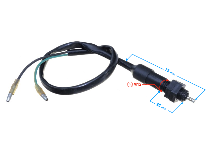 Rear brake stop sensor for Ranger Classic moped