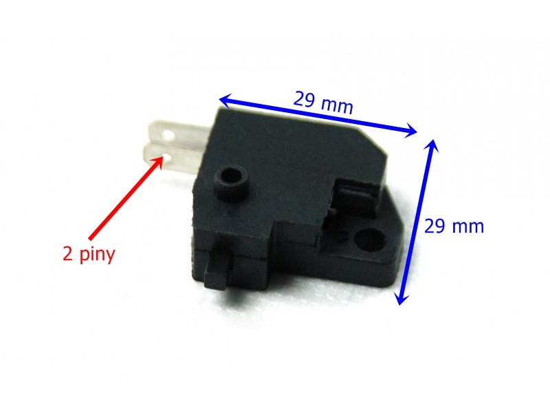 Rear brake stop sensor for a scooter