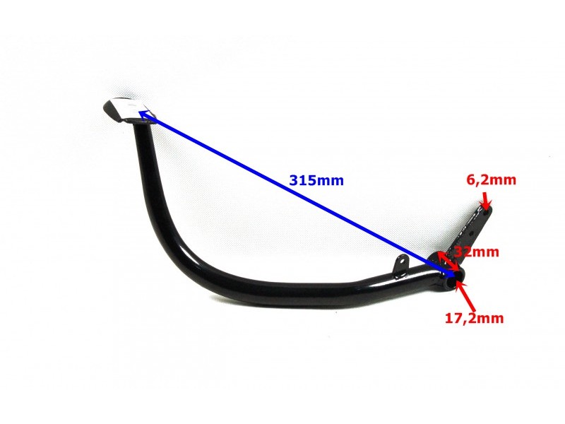 Brake pedal lever for moped Patrol