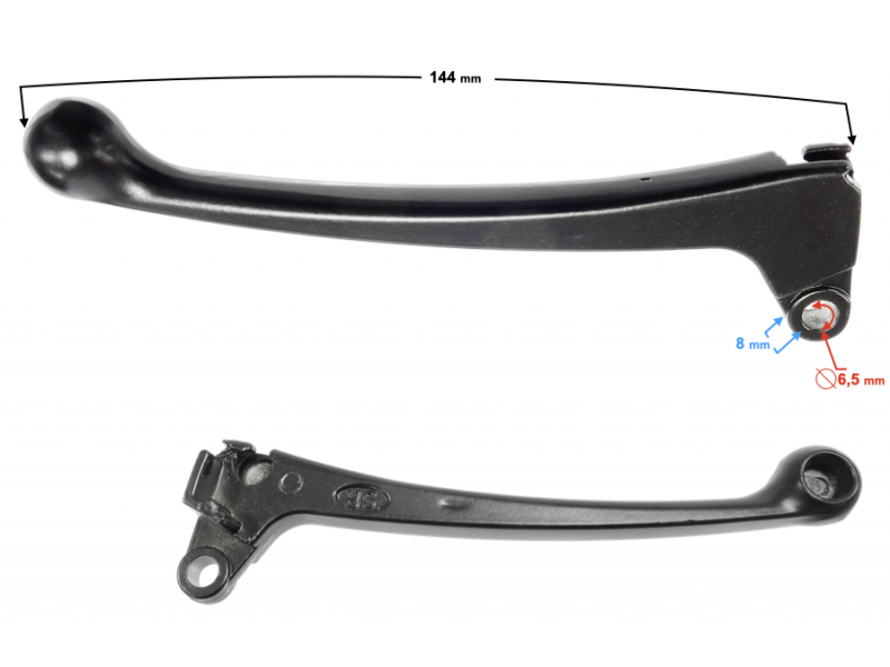 Left rear brake lever for Falcon 50 scooter