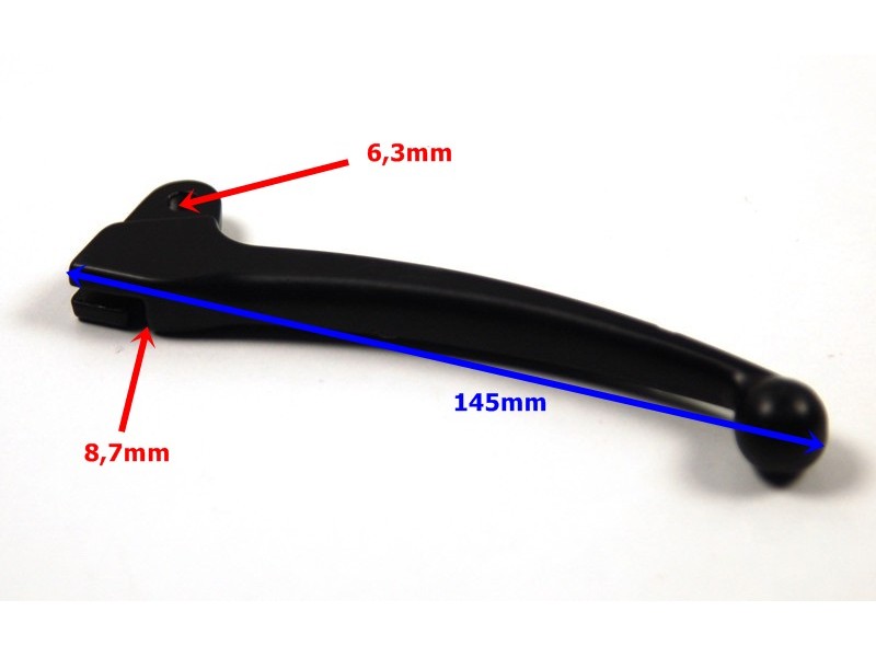 Left rear brake lever for Galactic scooter