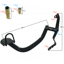 Left-hand combination switch for Fighter 2 /Euro 5 moped Left-hand combination switch for Fighter 2 /Euro 5 moped