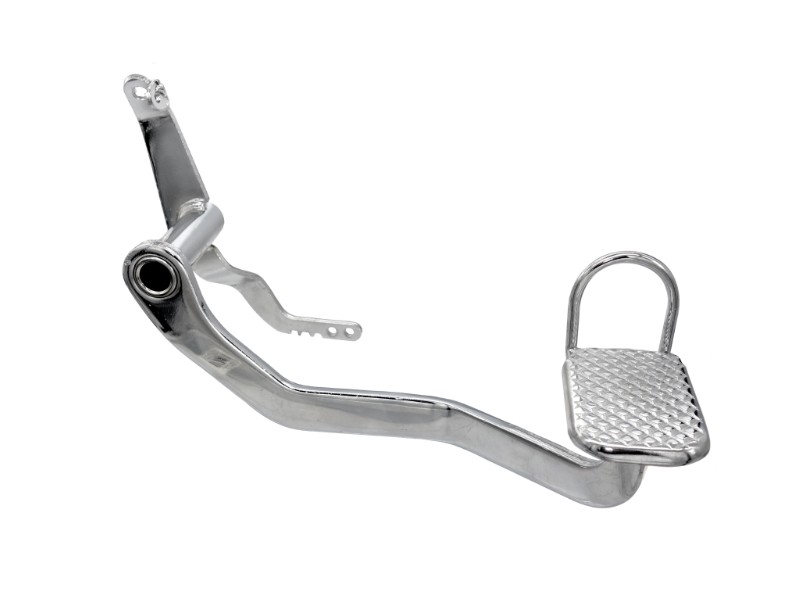 Foot brake lever for Fighter and Sprint 2018, silver