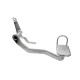 Foot brake lever for Fighter and Sprint 2018, silver