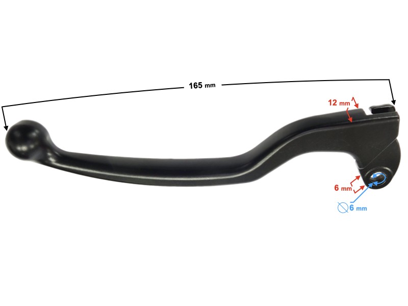 Manual clutch lever for Sprint 1 moped