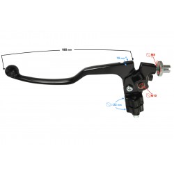 Side Housing Right Black Matt For Classic 125 Motorcycle