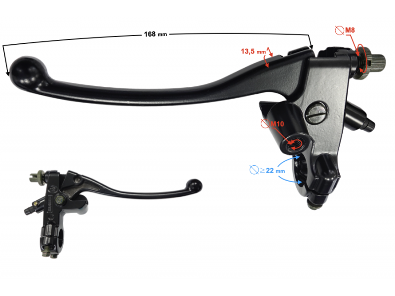 Clutch lever GT 125