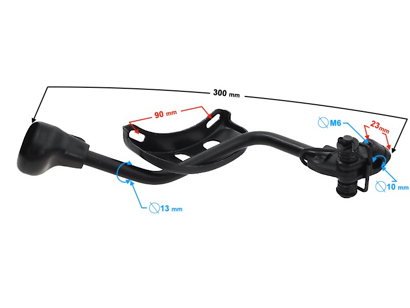 Gear shift lever ATV Mikilon 180 (H)