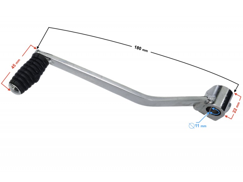 Headlight for motorcycle black Classic 125