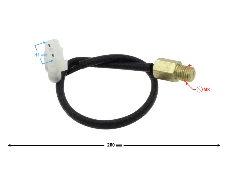Temperature sensor for FR 2 moped