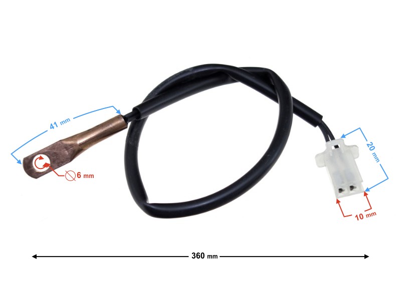 Temperature sensor with female tip for Hyper 125 E4