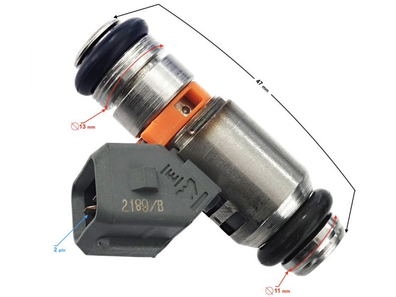 Fuel injection with connector B-Max