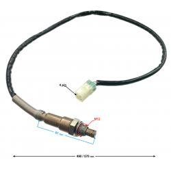 Oxygen sensor for motorcycle Cafe Racer
