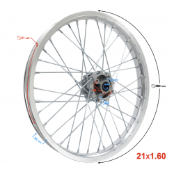 Front Rim 21-1.60 NXT250 Base