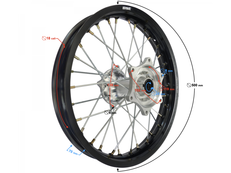 Rear Wheel NXT300