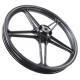 Aluminum front rim 18-1,60 with disc brake for Fighter 2 moped