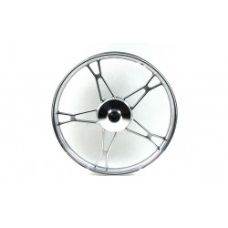 Aluminum front rim 17-1,2 with drum brake for Ranger Classic moped