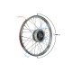 Front rim 17 – 1,20 with drum brake for Ranger Classic moped