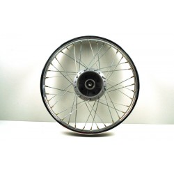 Rear rim 17-1,40 with drum brake for Ranger Classic moped, spoke