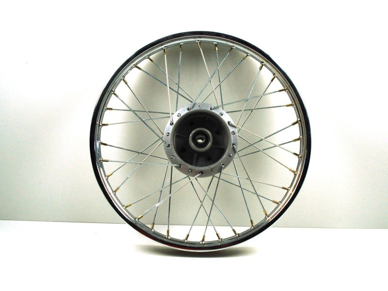 Rear rim 17-1,40 with drum brake for Ranger Classic moped, spoke