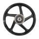 Aluminum rear rim 18-1,85 with drum brake for Sprint 2 moped