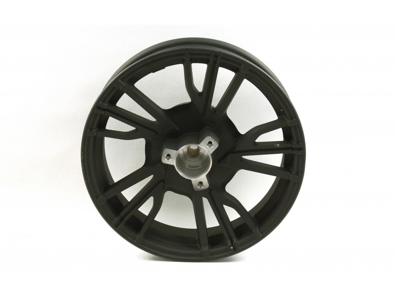 Aluminum rear rim 13-3,50 with drum brake for B-Max scooter