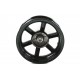 Aluminum rear rim 12-3,50 with drum brake for Firefox acooter
