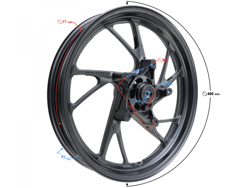 Front rim GT 125