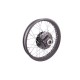 Rear rim 17-3,50 with disc brake for Cafe Racer motorcycle, spoke