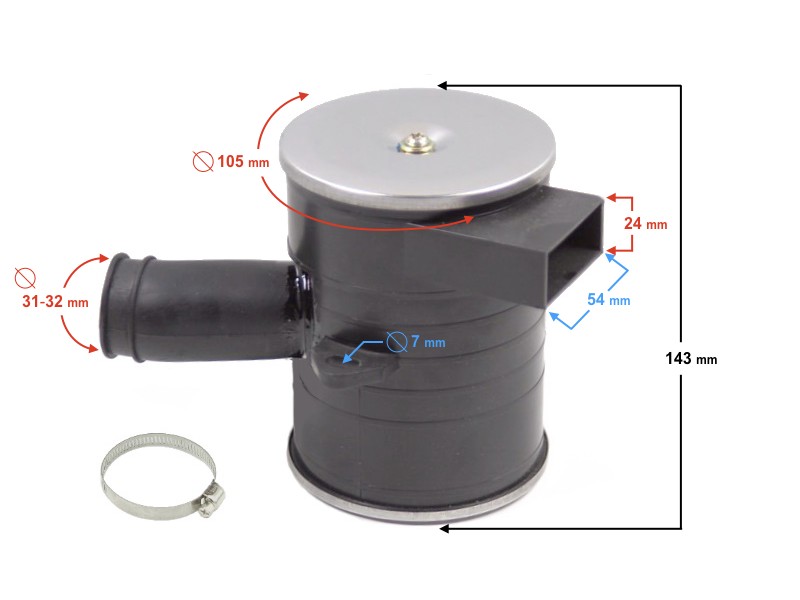 Air filter for Sprint 1 moped