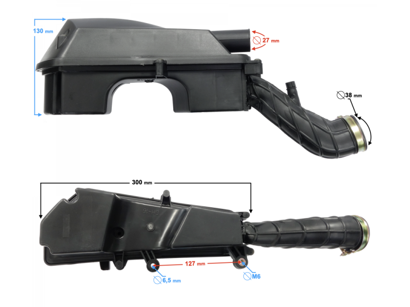 Air filter for Challenger 2 U scooter