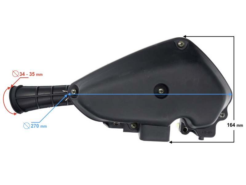 Air filter for Falcon scooter