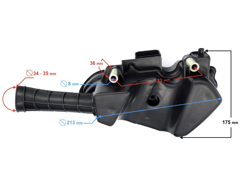 Air filter for Falcon scooter