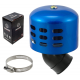 Cone air filter, blue, diameter 31-32 mm UNIVERSAL