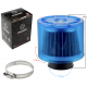 Cone air filter, blue, diameter 38mm