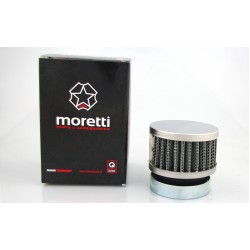 Cone air filter, silver, diameter 38mm