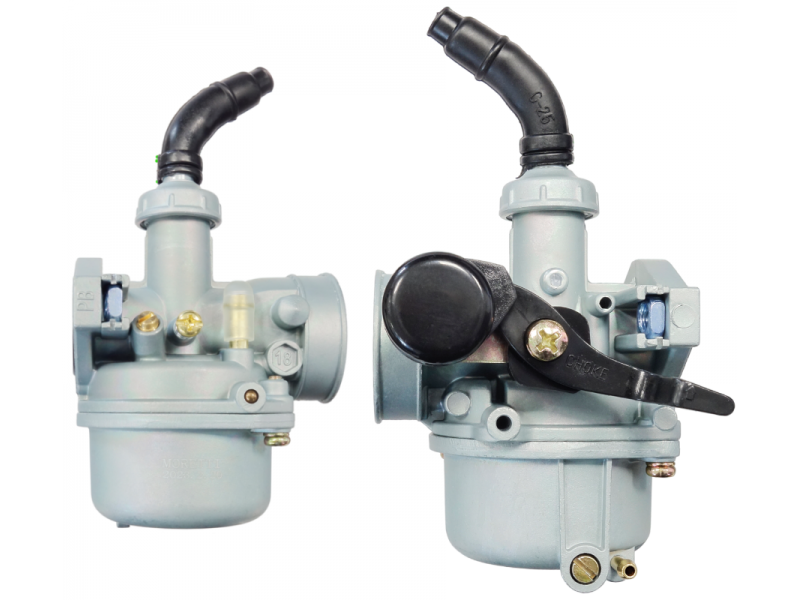 Carburetor Moretti, 50cc 4T, t.15mm, suction lever