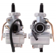 Moretti Street carburetor, 80cc 4T, t.17 mm, suction lever