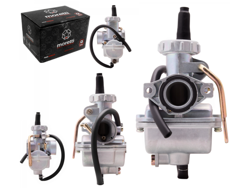 Moretti Street carburetor, 80cc 4T, t.17 mm, suction lever