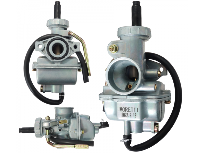 Carburetor Moretti PZ16, 80cc 4T, t.16mm, suction lever