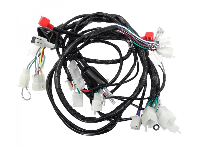 Electrical installation for Fighter 2 moped