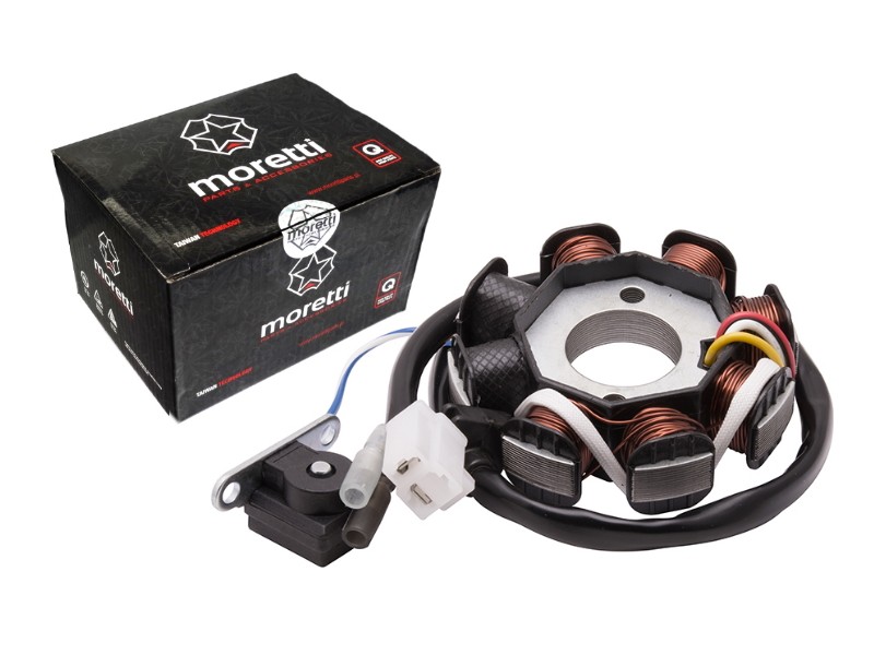 Ignition stator (magneto) for 4T 50cc Challanger scooter